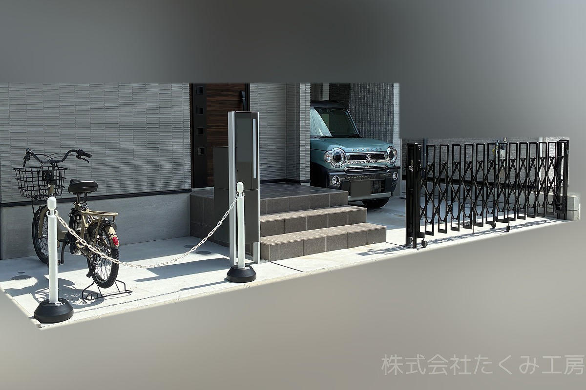 外構工事 施工前(大阪府)|摂津市 株式会社たくみ工房