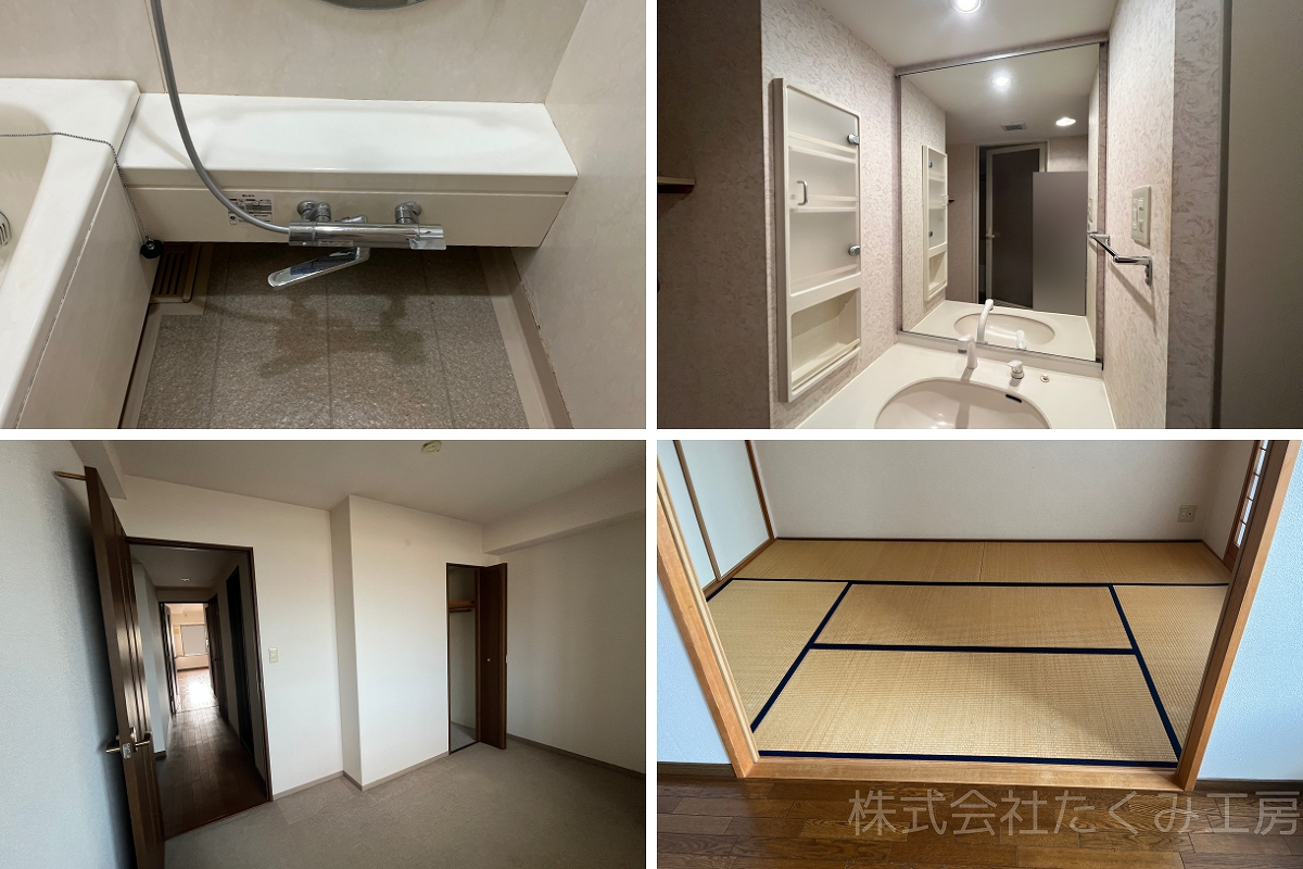 マンション賃貸物件改修工事 施工前(京都府京田辺市)|摂津市 株式会社たくみ工房