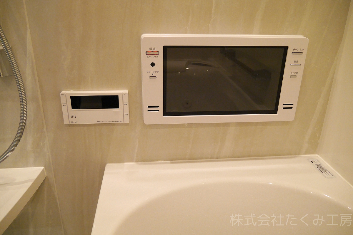 浴室リフォーム　施工後（兵庫県芦屋市）｜摂津市 株式会社たくみ工房