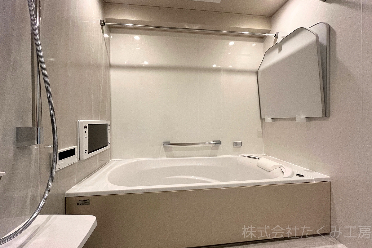 浴室リフォーム　施工後（兵庫県芦屋市）｜摂津市 株式会社たくみ工房
