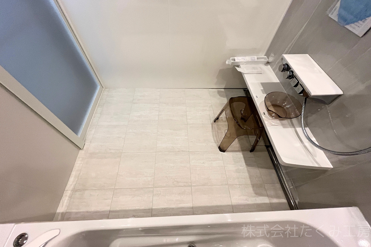 浴室リフォーム　施工後（兵庫県芦屋市）｜摂津市 株式会社たくみ工房