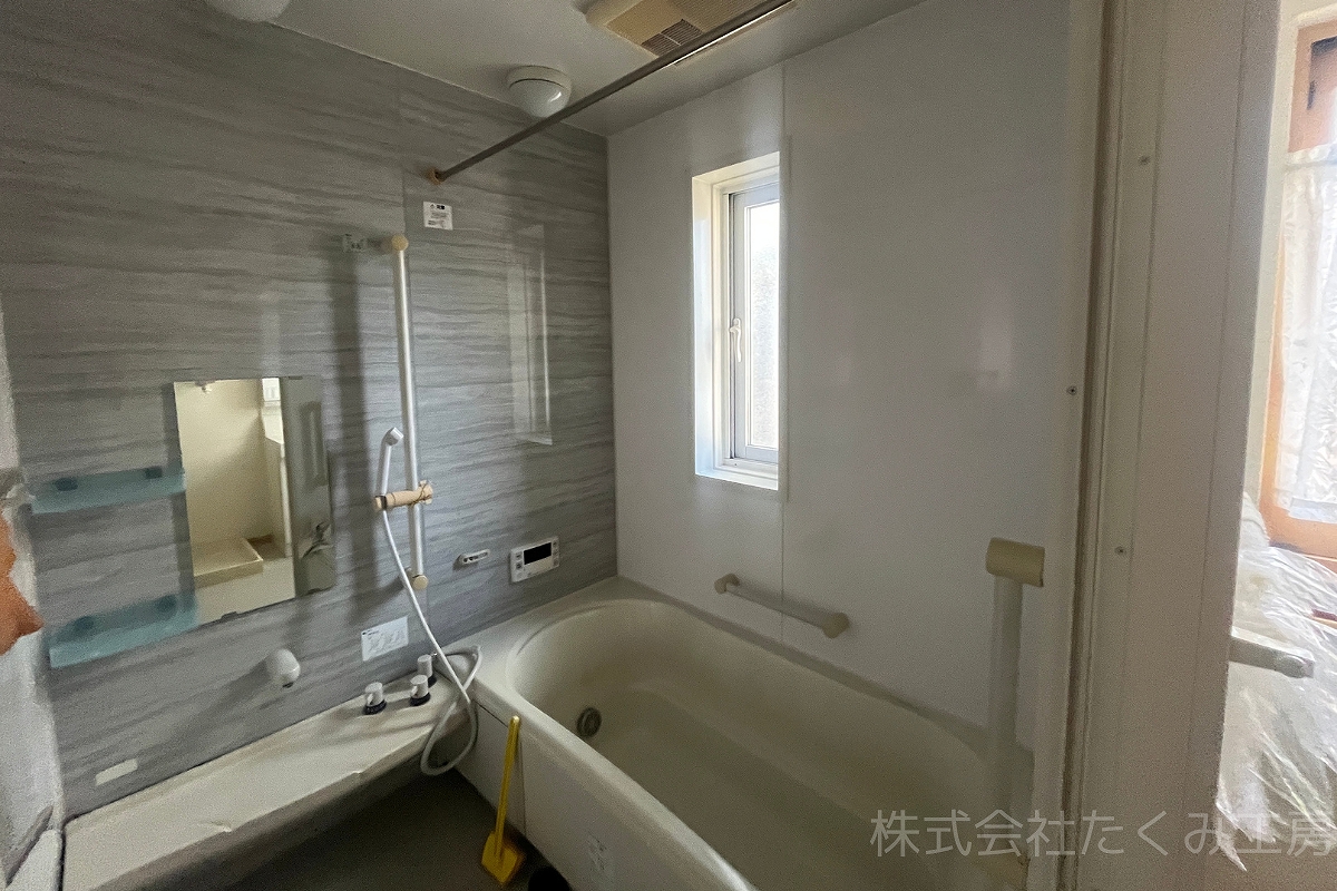 システムバスリフォーム 施工前(京都府)|摂津市 株式会社たくみ工房
