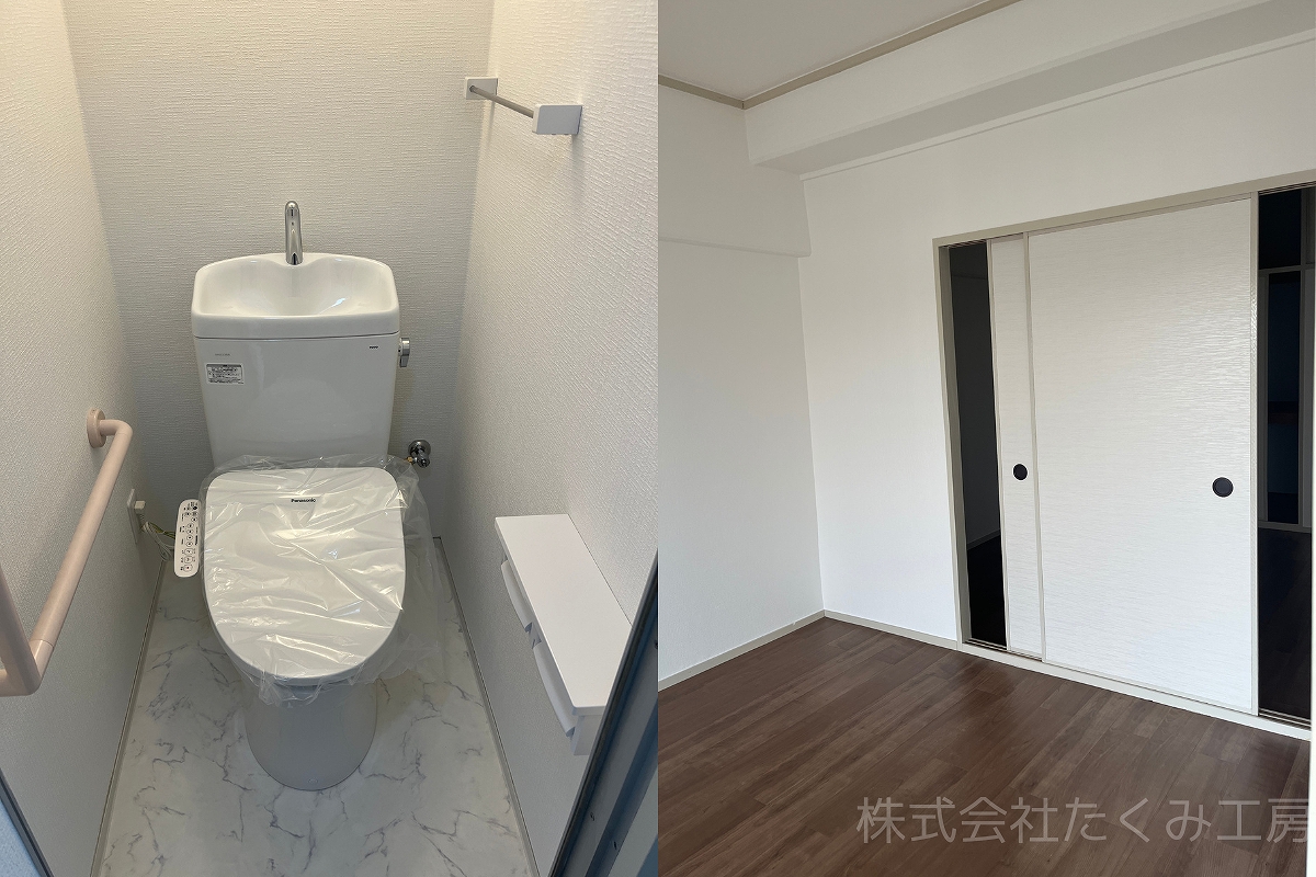 マンション賃貸物件改修工事 施工後(大阪府枚方市)|摂津市 株式会社たくみ工房