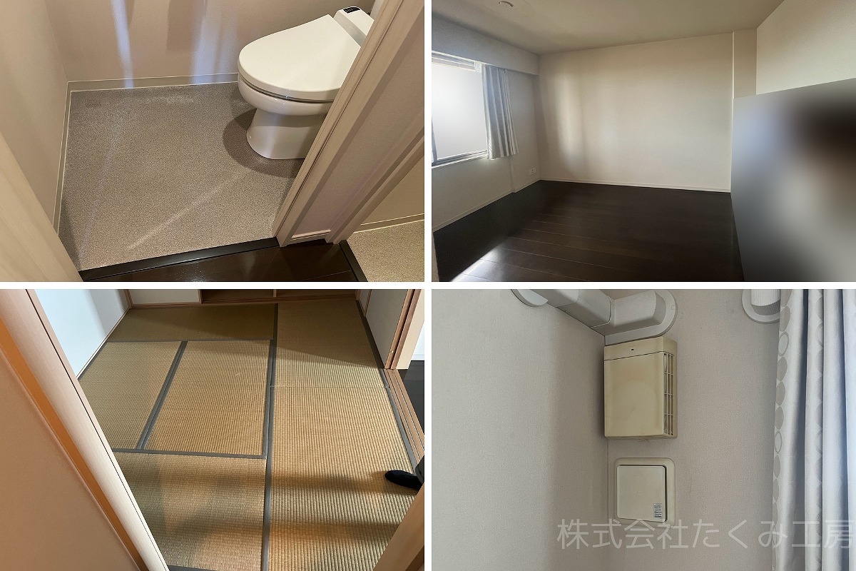 マンション賃貸物件原状回復工事　施工前（大阪府寝屋川市）｜摂津市 株式会社たくみ工房