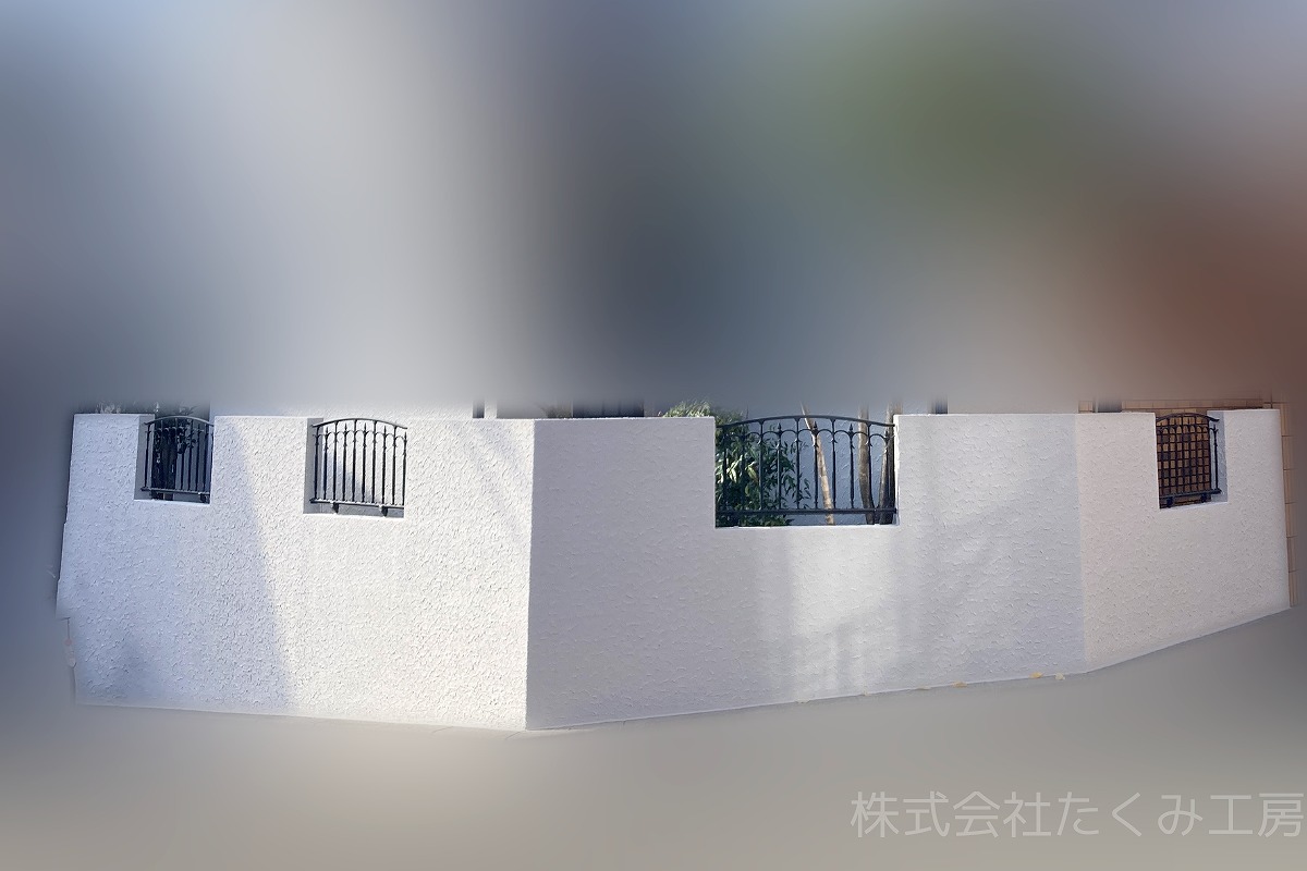 外構塗装工事　施工後（大阪府）｜摂津市 株式会社たくみ工房