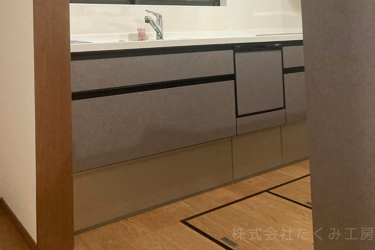キッチンリフォーム 施工後(大阪府枚方市)|摂津市 株式会社たくみ工房