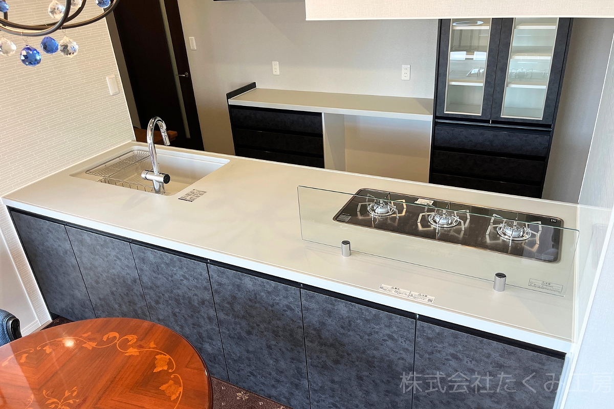 キッチンリノベーション　施工後（兵庫県芦屋市）｜摂津市 株式会社たくみ工房