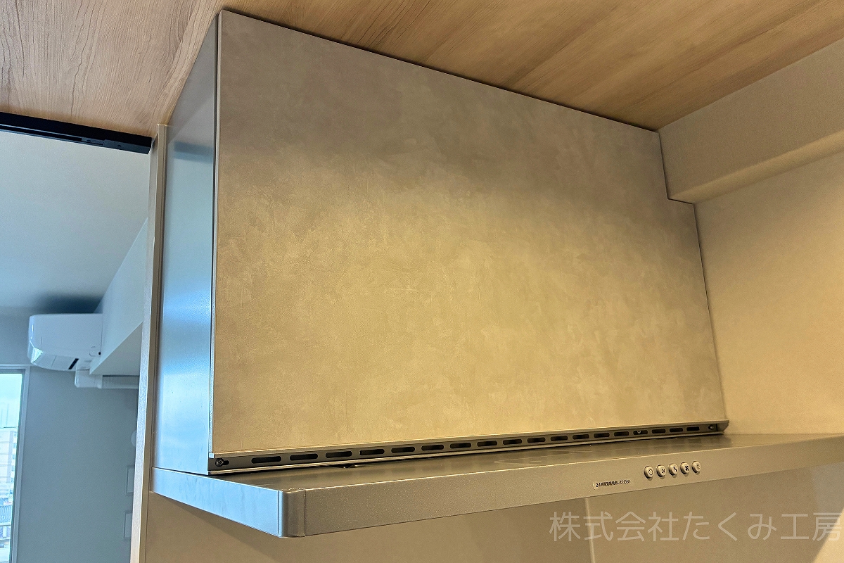 システムキッチンリフォーム　施工後（大阪府大阪市）｜摂津市 株式会社たくみ工房