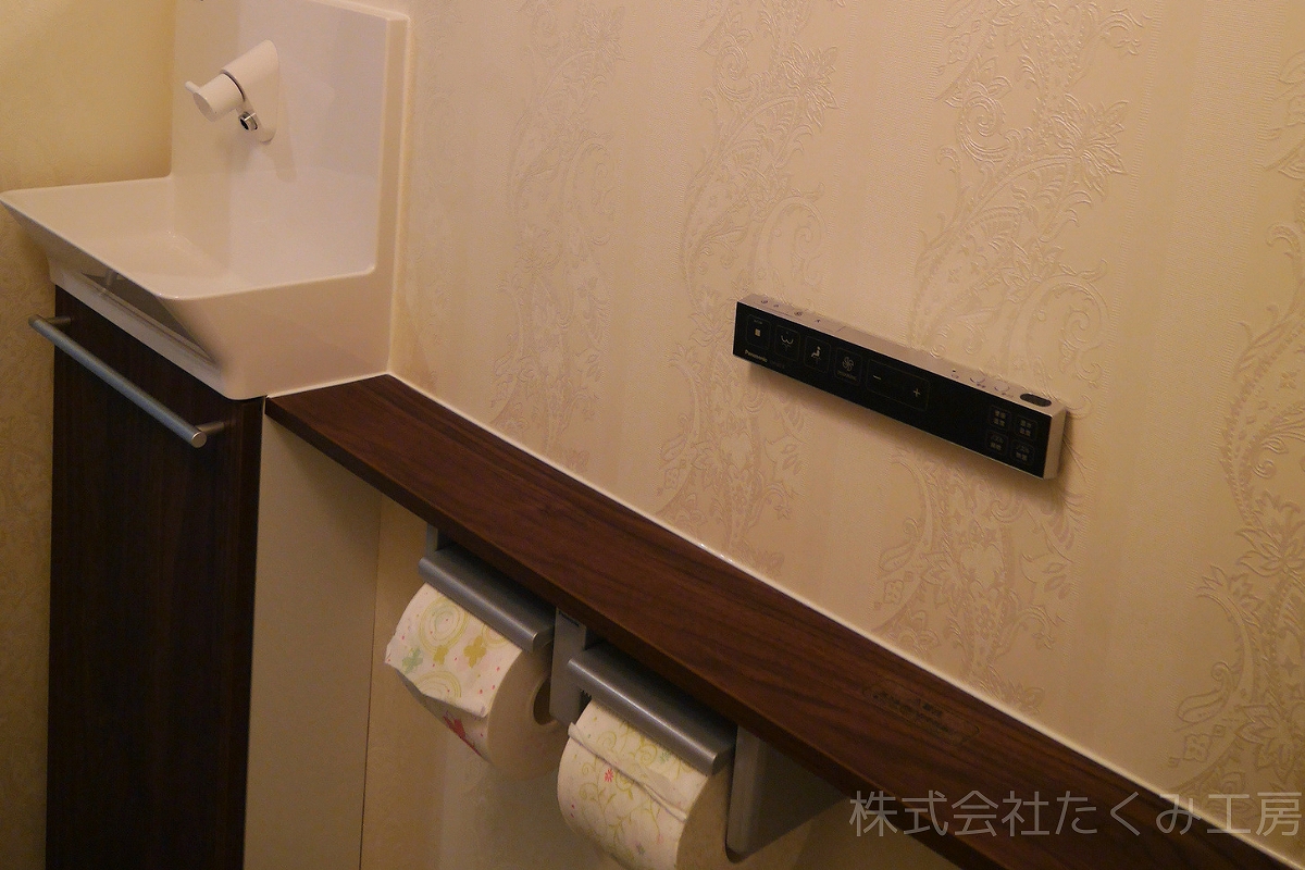 トイレリフォーム　施工後（兵庫県芦屋市）｜摂津市 株式会社たくみ工房
