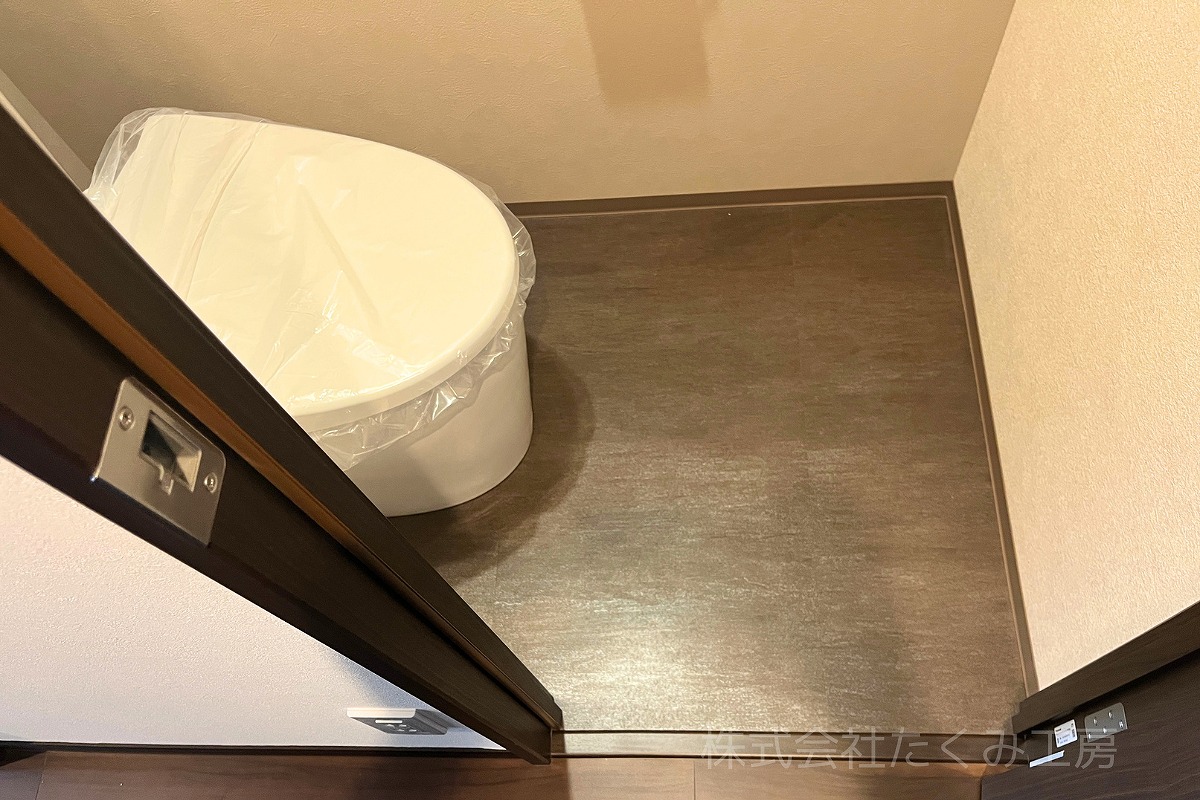 トイレリフォーム　施工後（大阪府大阪市）｜摂津市 株式会社たくみ工房