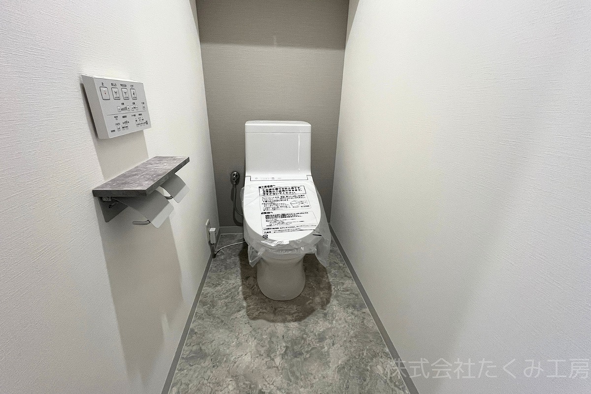 トイレリフォーム　施工後（京都府京田辺市）｜摂津市 株式会社たくみ工房