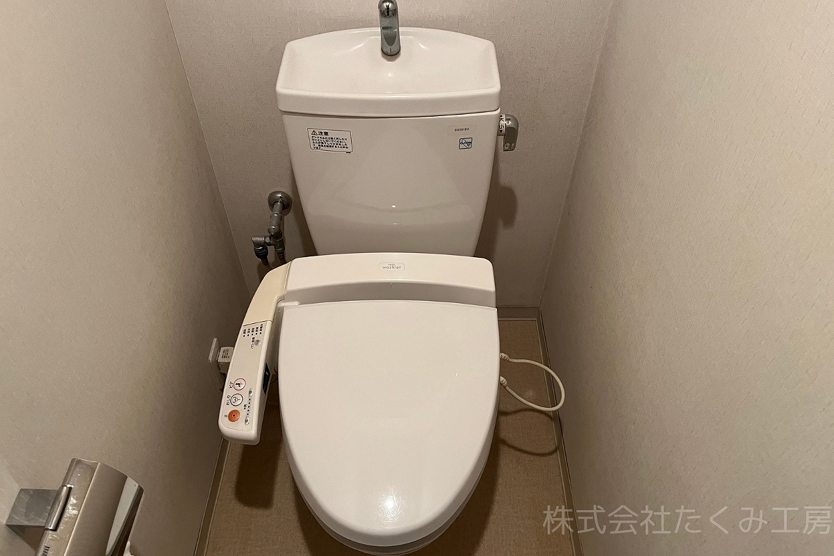 トイレリフォーム 施工前(京都府京田辺市)|摂津市 株式会社たくみ工房