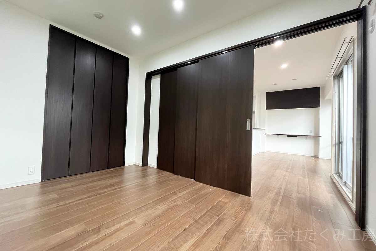 和室の洋室化リフォーム　施工後（京都府京都市）｜摂津市 株式会社たくみ工房