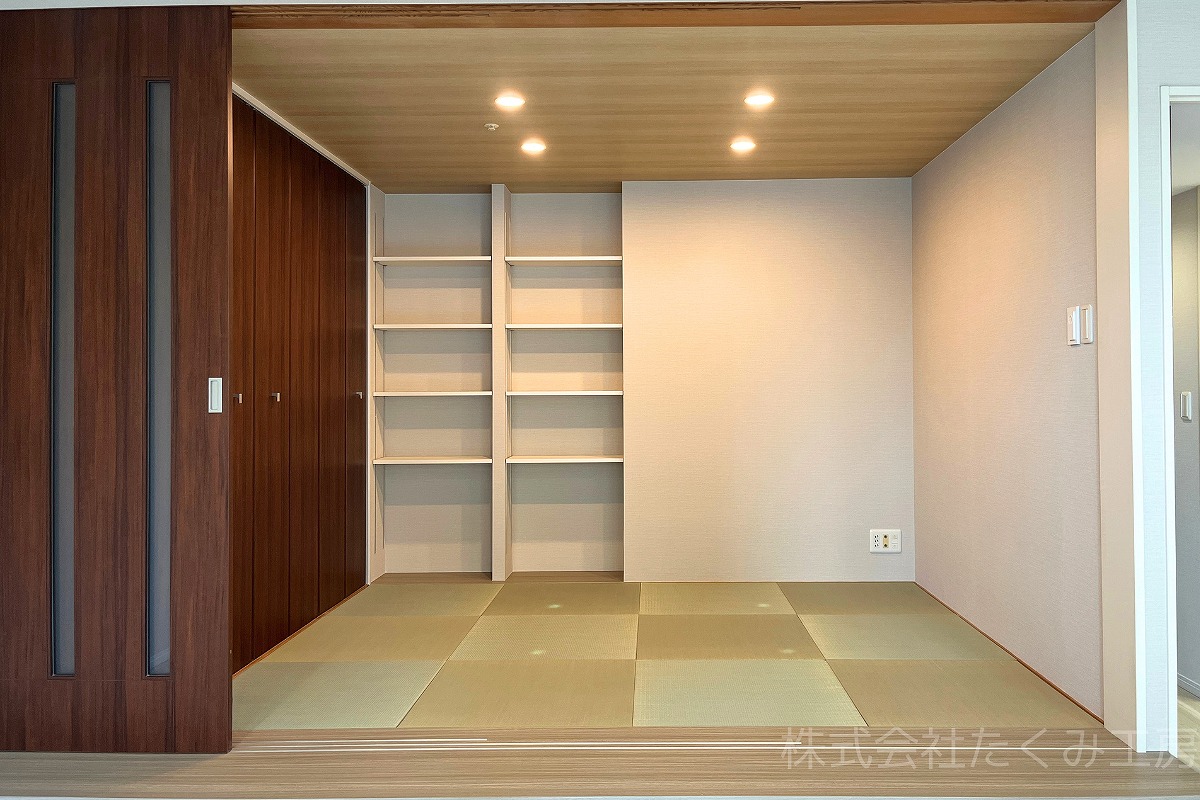 和室改修工事　和室リフォーム　施工後（京都府京田辺市）｜摂津市 株式会社たくみ工房