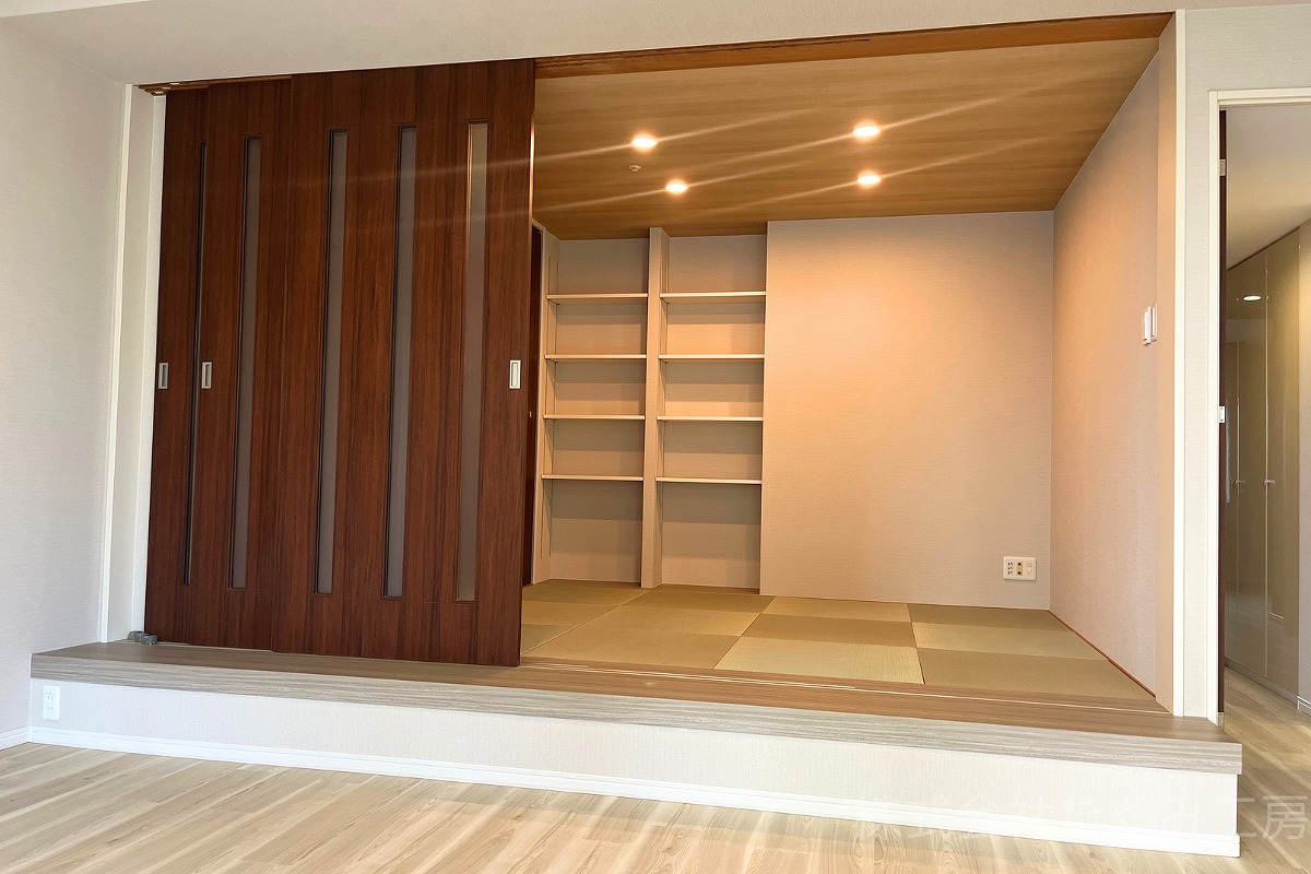 和室改修工事 和室リフォーム 施工後(京都府京田辺市)|摂津市 株式会社たくみ工房